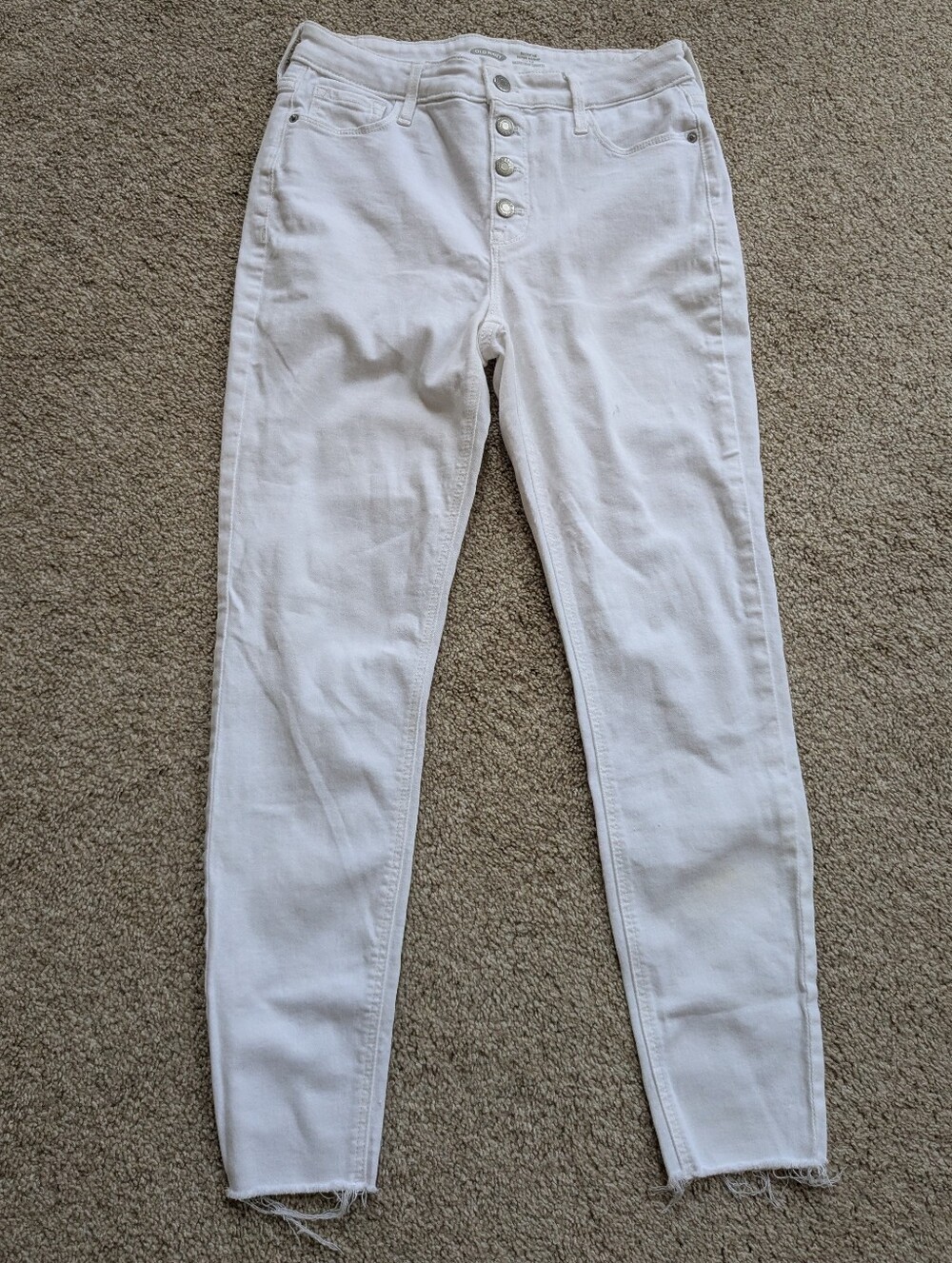 Old Navy White Skinny Jeans
